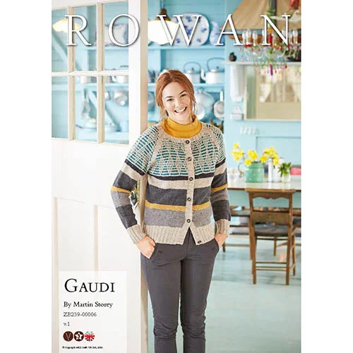 Rowan Pattern Gaudi 06 8 Ply Cardigan