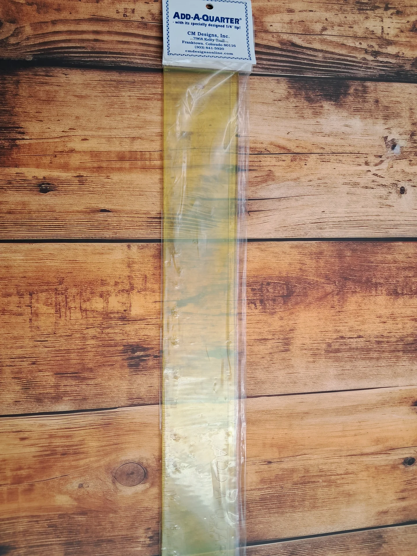 Ruler Add A Quarter Plus 18 Inch