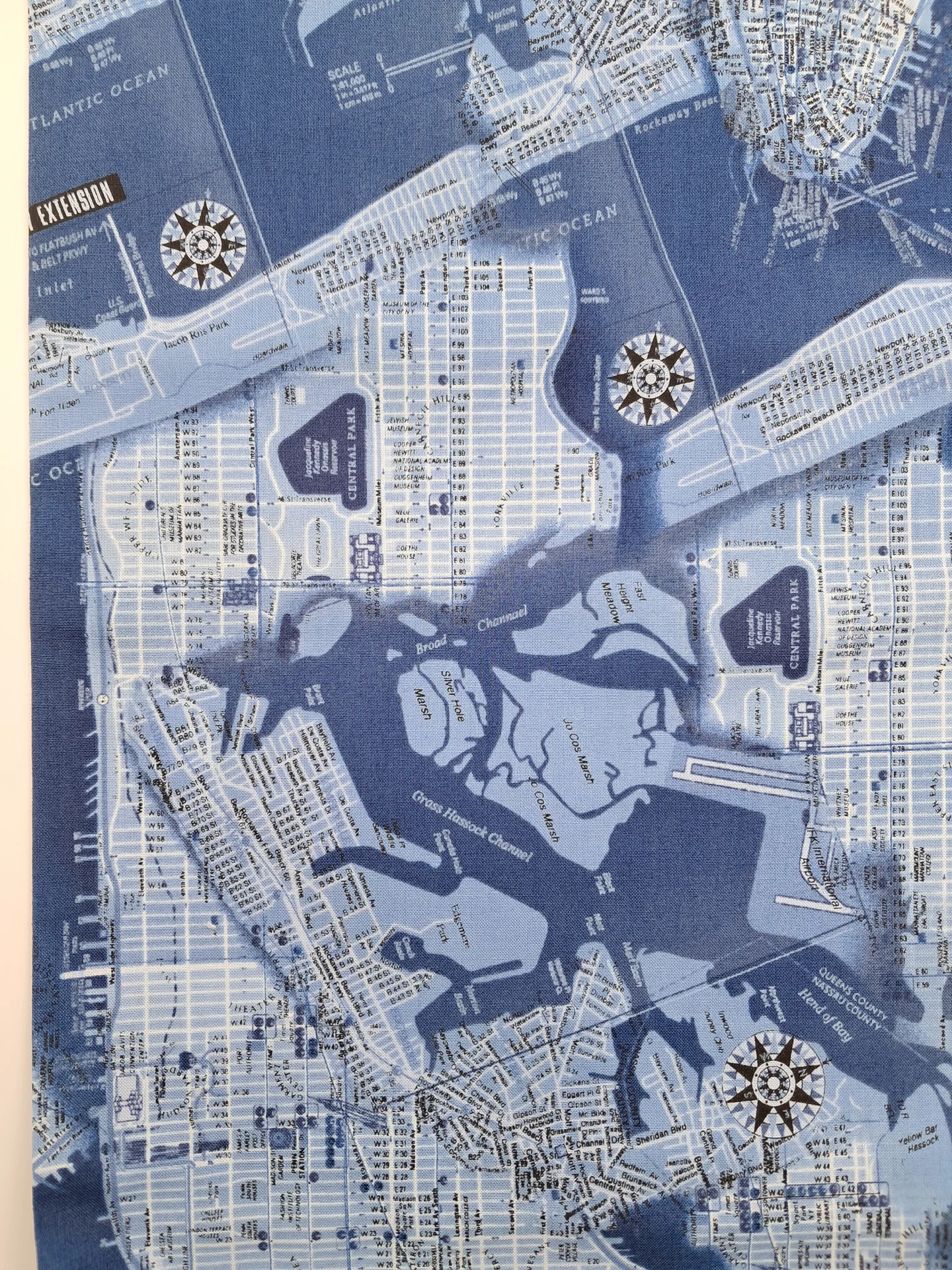 Scenes Street Maps Blues