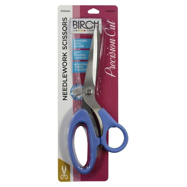 Scissor Birch 210mm Blue Handle