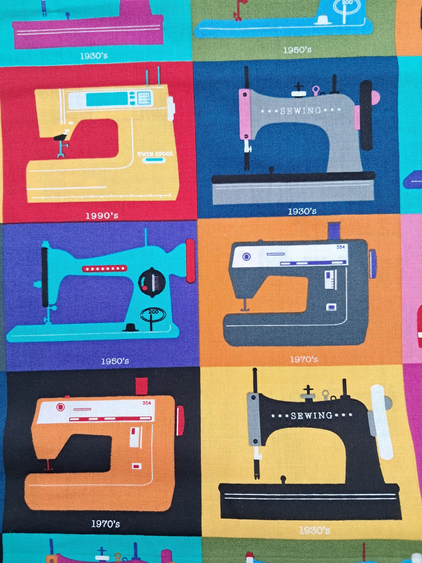 Sewing Machines Through Decades