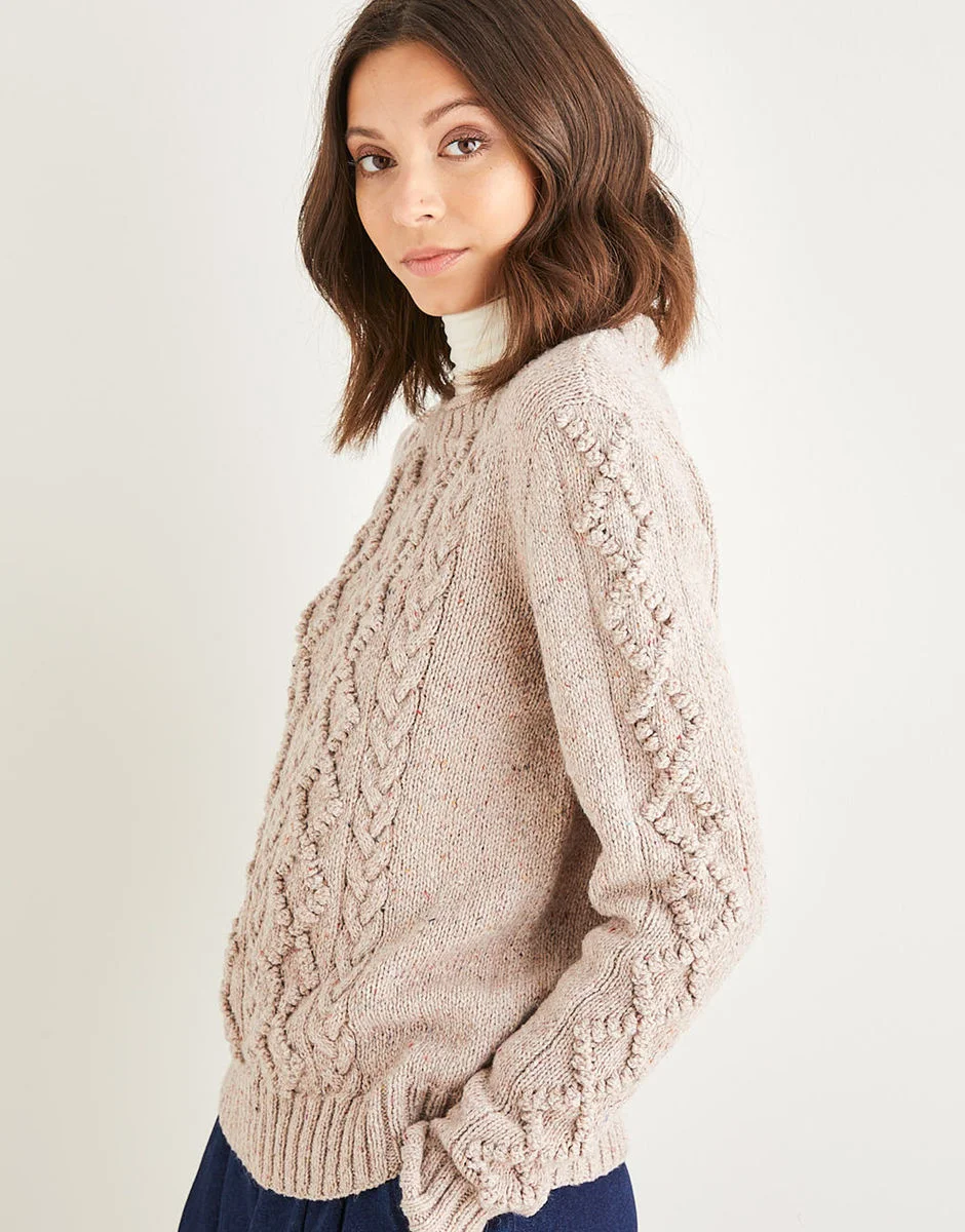 Sirdar Haworth Tweed Patterns 10146 Jumper