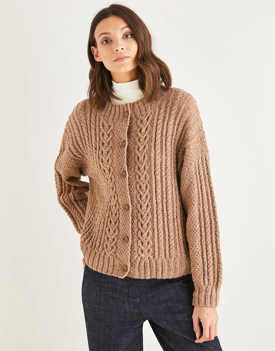 Sirdar Haworth Tweed Patterns 10150 Cardigan