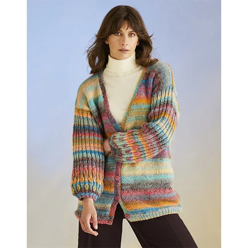 Sirdar Jewelspun with Wool Chunky Patterns 10705 Cardigan