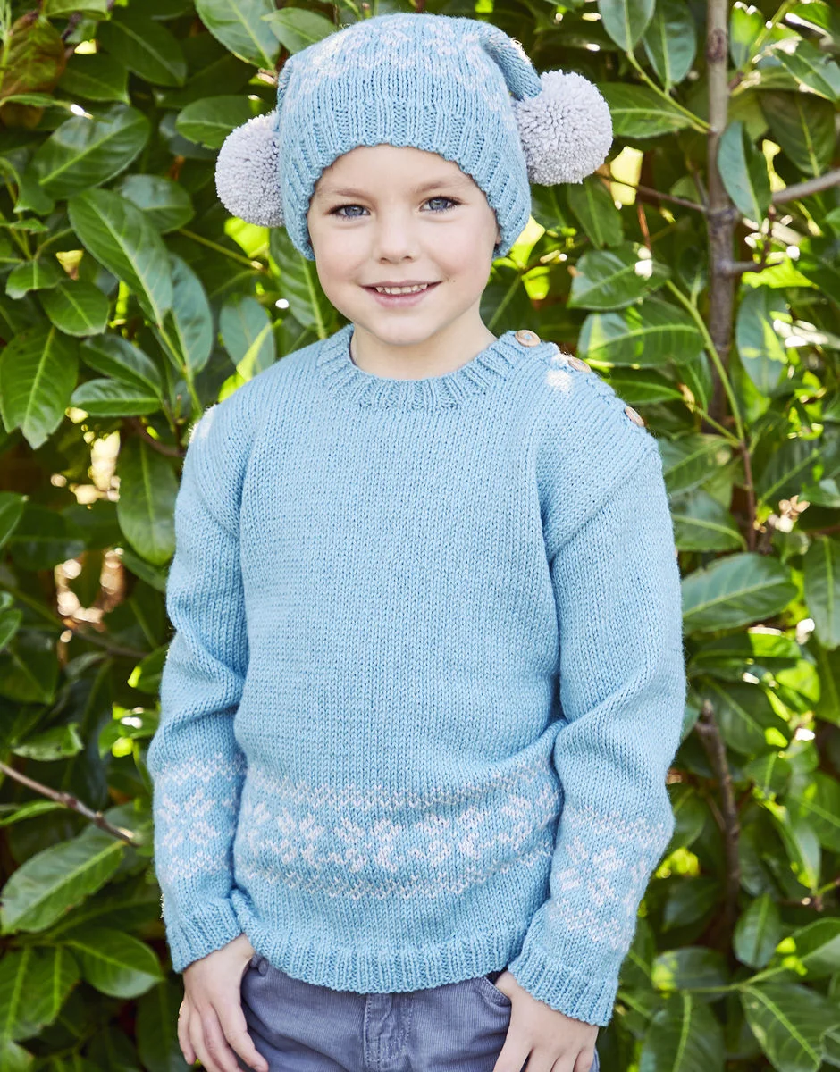 Sirdar Pattern 2515 8 Ply Kids Jer