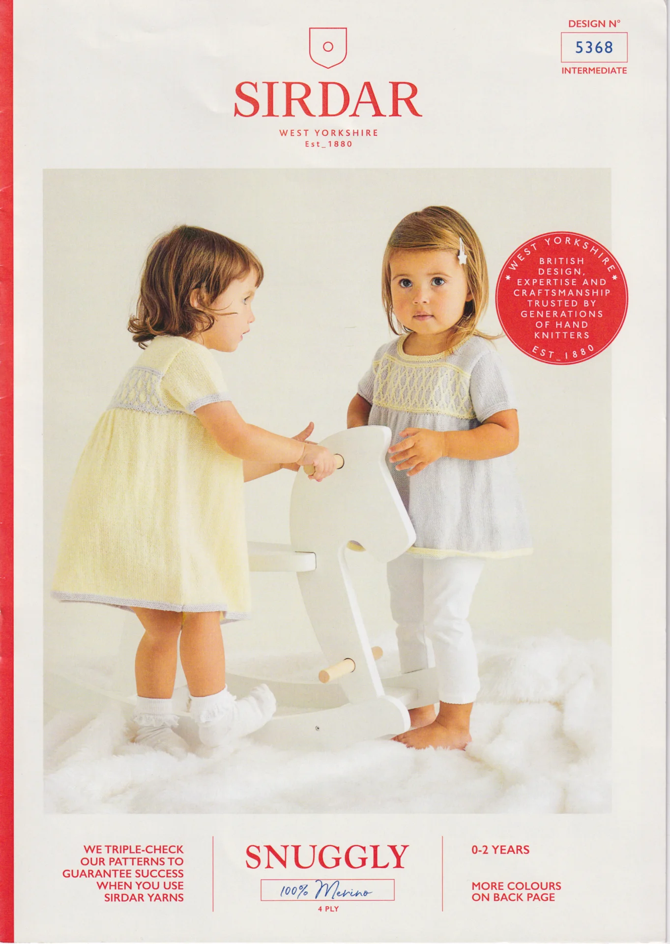 Sirdar Pattern 5368 Dress/Smock