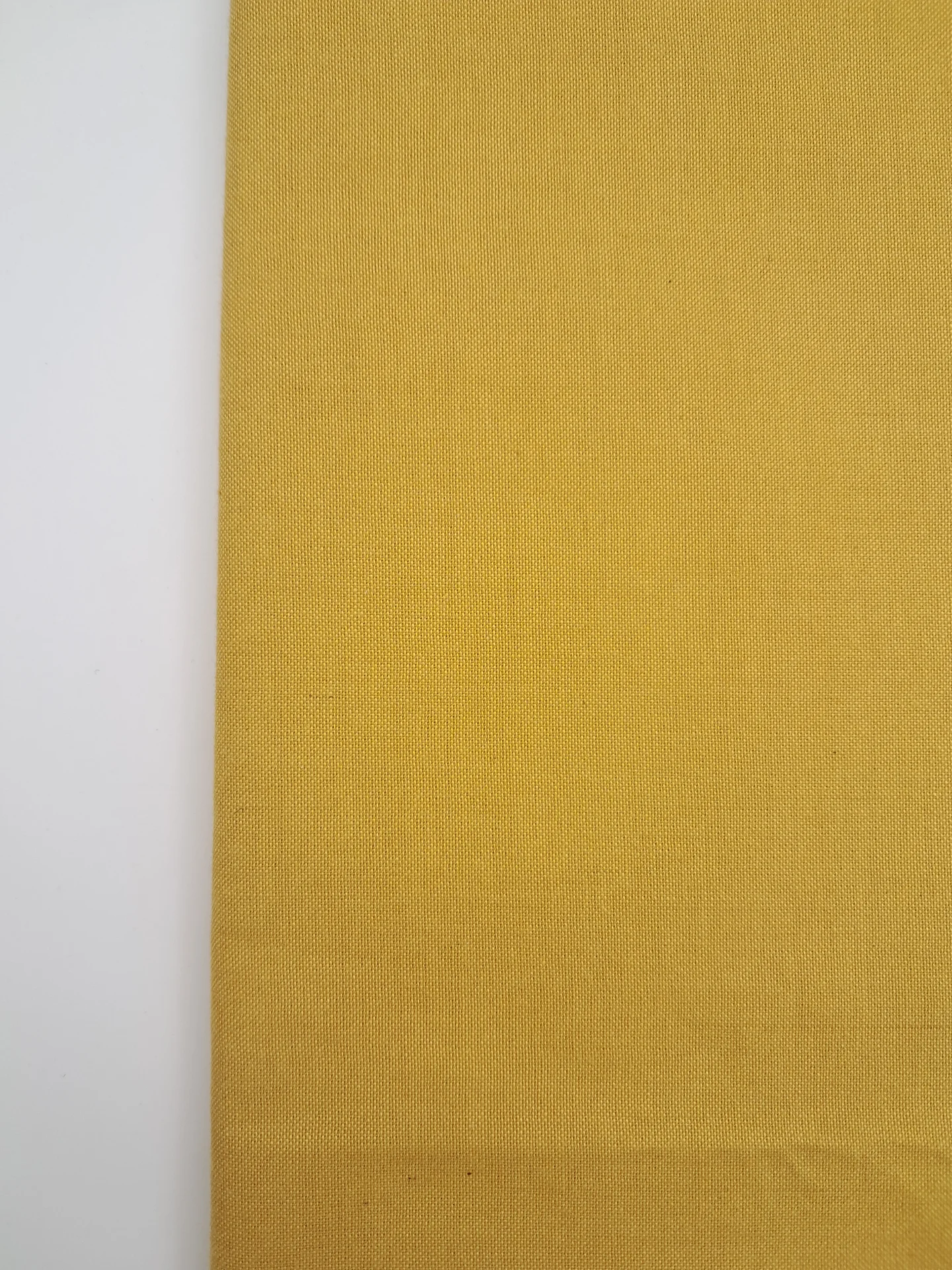 Solid Peppered Cotton Mustard