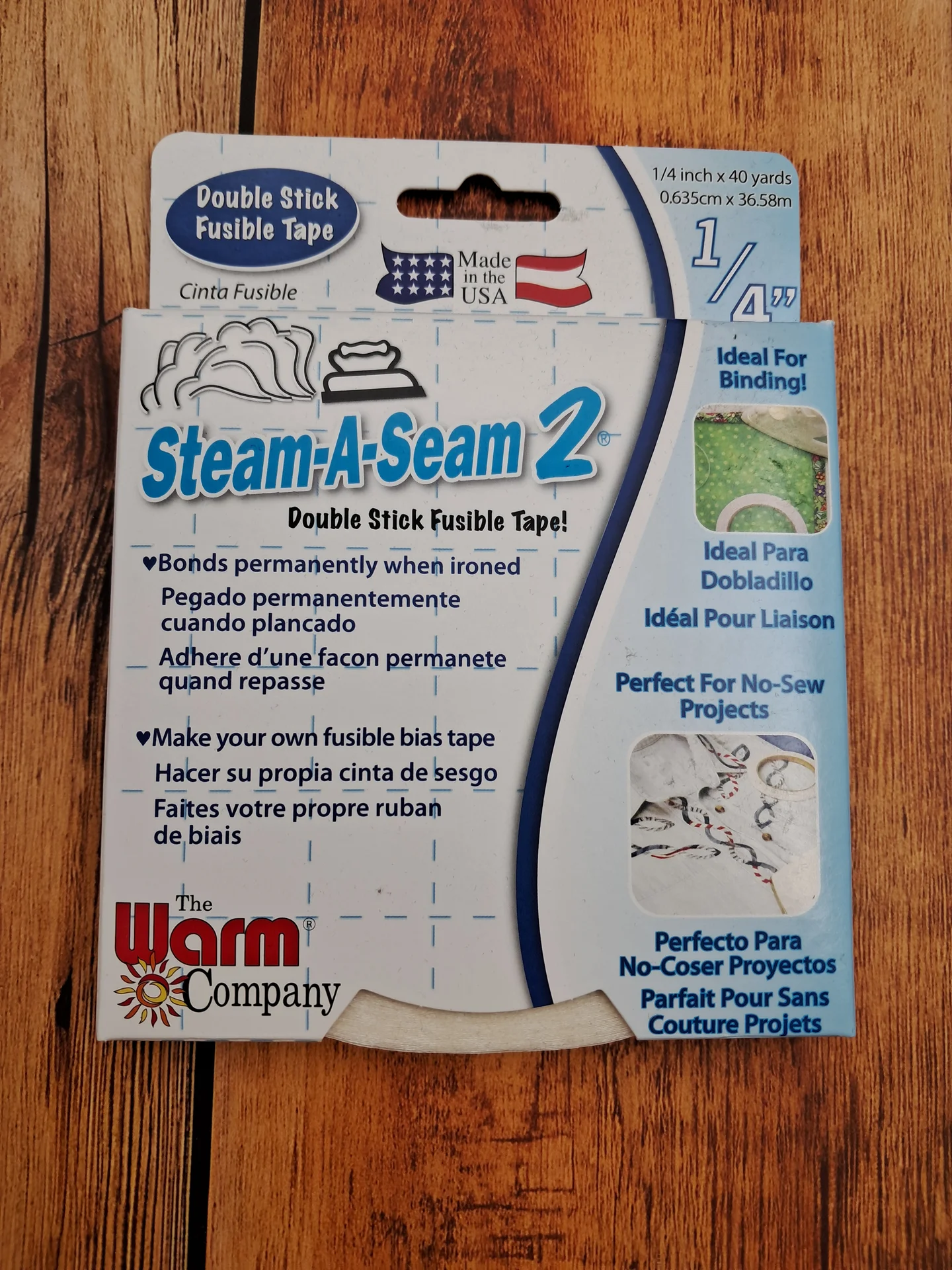 Steam- A-Seam 2 Quarter Inch Roll