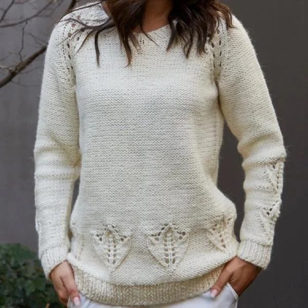 Texyarns Pattern 656 Edie 14 Ply Jumper