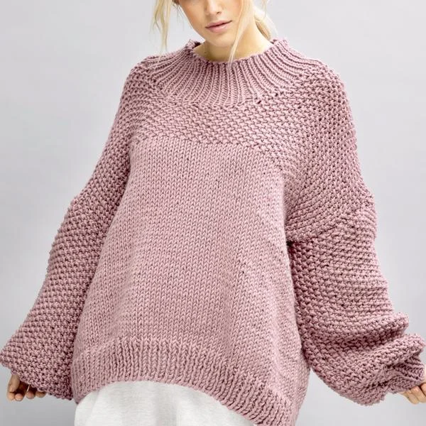 Texyarns Pattern 756 Garbo Superb Big Jumper