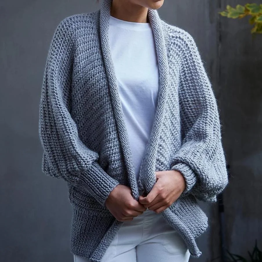 Texyarns Yarn Pattern 649 Poppie 14ply Cardi