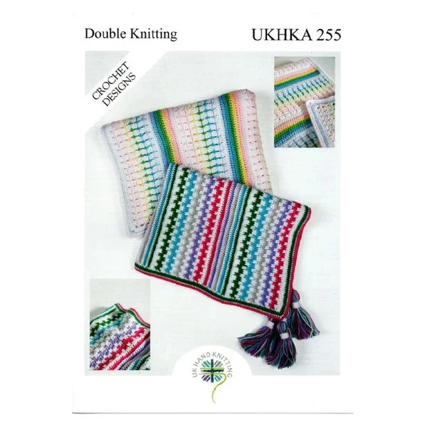 UKHKA 255 8 Ply Crochet Blanket