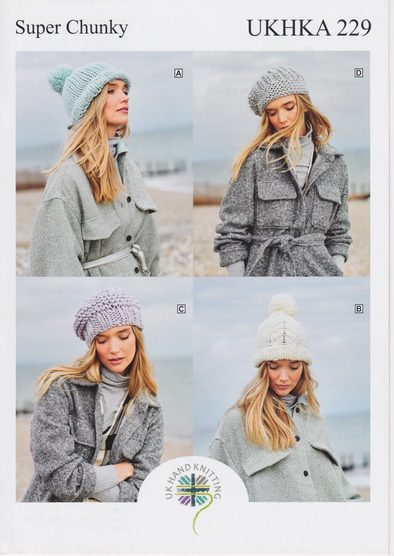 UKHKA Pattern 229 Chunky Hats Adult
