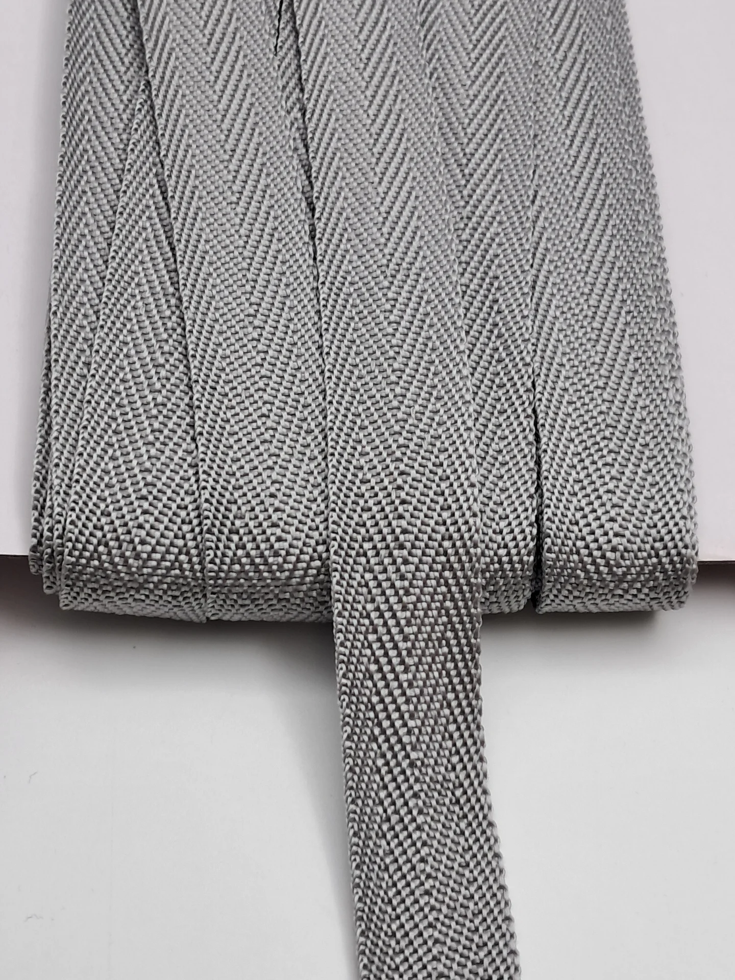 Webbing Poly Prop 25mm Grey
