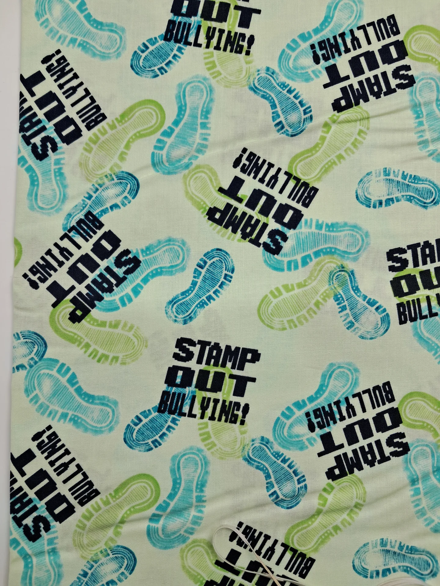 Words Stamp Out Bullying Mint