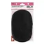 Elbow Patch Imitation Leather Black
