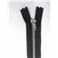 YKK Trouser Zip 18cm Black