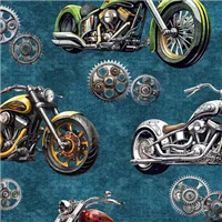 Motorcycles Blue