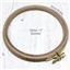Embroidery Hoop Wooden Nurge 155mm 6 Nurge