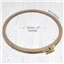 Embroidery Hoop Wooden Nurge 250mm 10 Nurge