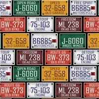 Number Plates Black