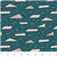 Shapes Treehouse Teal Peach Pink