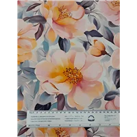 Fabric W 2593 Rayon Print Col 4