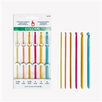 Pony Crochet Hook Set Aluminium Colour