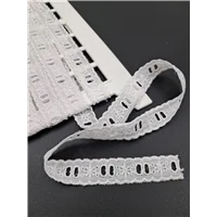 Lace Cambric 20mm White 65240