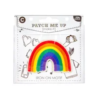 Motif Iron On Rainbow 6978