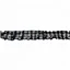 Lace Nylon 20mm Black Frilled