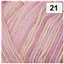 Countywide Soft Cotton 21 Pink Print