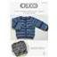 Crucci Pattern 2324 Raglan Baby Cardigan 4 Ply