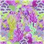 TP Floral Reef Reef What You Sew Ultraviolet