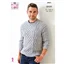 King Cole Pattern 5951 10 Ply Mens Sweater - photo 1