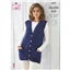King Cole Pattern 6091 8 Ply Ladies Waistcoat - photo 1