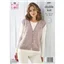 King Cole Pattern 6091 8 Ply Ladies Waistcoat - photo 2