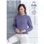 King Cole Pattern 5015 14 Ply Ladies Raglan Sweater - photo 1