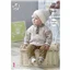 King Cole Pattern 5086 8 Ply Babies Sweaters, Hats and Socks - photo 1
