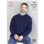 King Cole Pattern 5484 8 Ply Mens Sweater - photo 2