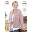 King Cole Pattern 5522 14 Ply Ladies Raglan Cardigan - photo 2