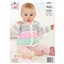 King Cole Pattern 6325 4 Ply Childs Sweater and Cardigan - photo 2