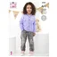 King Cole Pattern 6326 4 Ply Childs Sweater, Cardigan and Hat - photo 1