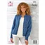 King Cole Pattern 5893 12 Ply Ladies Raglan Sweater and Cardigan - photo 2