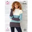 King Cole Pattern 5894 12 Ply Ladies Sweater and Cardigan - photo 2