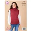 King Cole Pattern 6109 14 Ply Ladies Jacket and Tank Top - photo 2