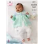 King Cole Pattern 6211 8 Ply Baby Cardigan, Sweater, Matinee Coat and Hat - photo 1
