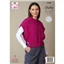 King Cole Pattern 6268 14 Ply Ladies Jumper and Slipover - photo 2