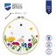 Vervaco Kit 0222902 Summer Flowers with Hoop - photo 2