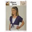 Alpaca Yarns Pattern 2426 Girls Fusion Shrug